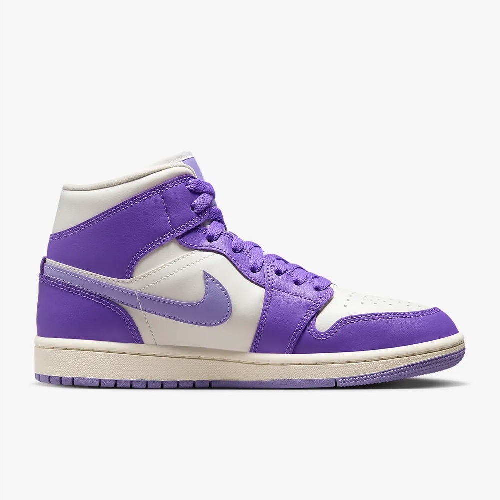 Nike™️ Air Jordan 1 Mid Women’s Galaxy Purple Custom